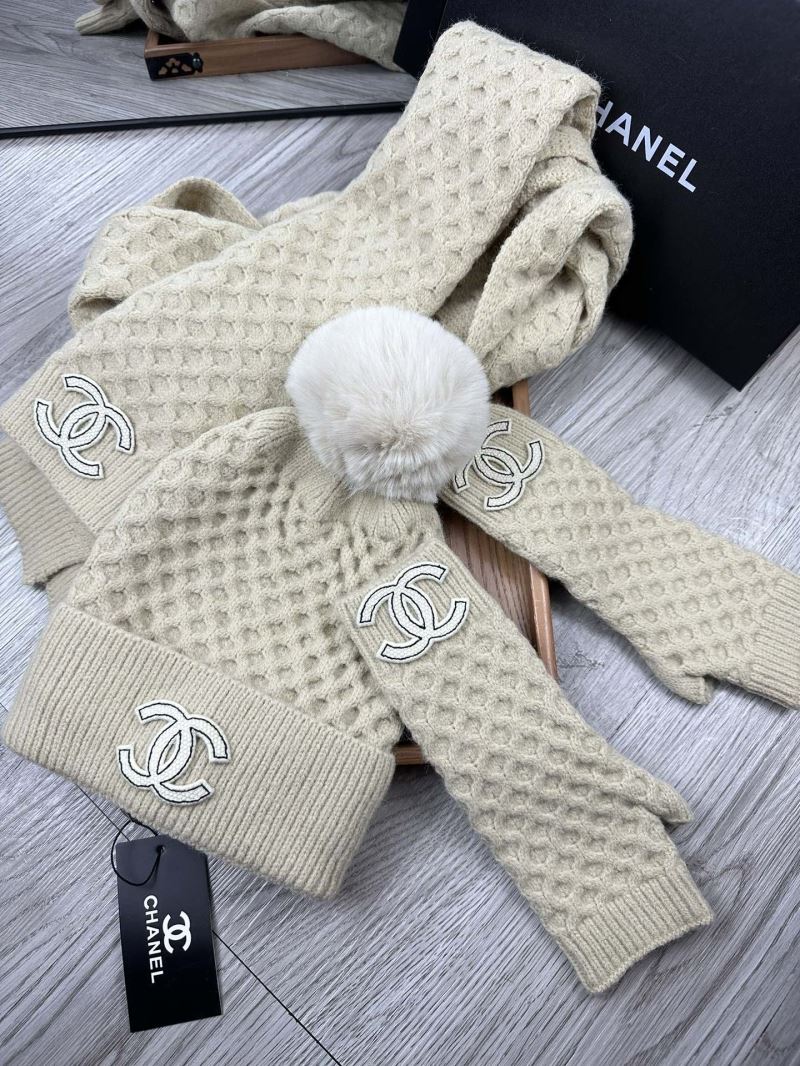 Chanel Caps Scarfs